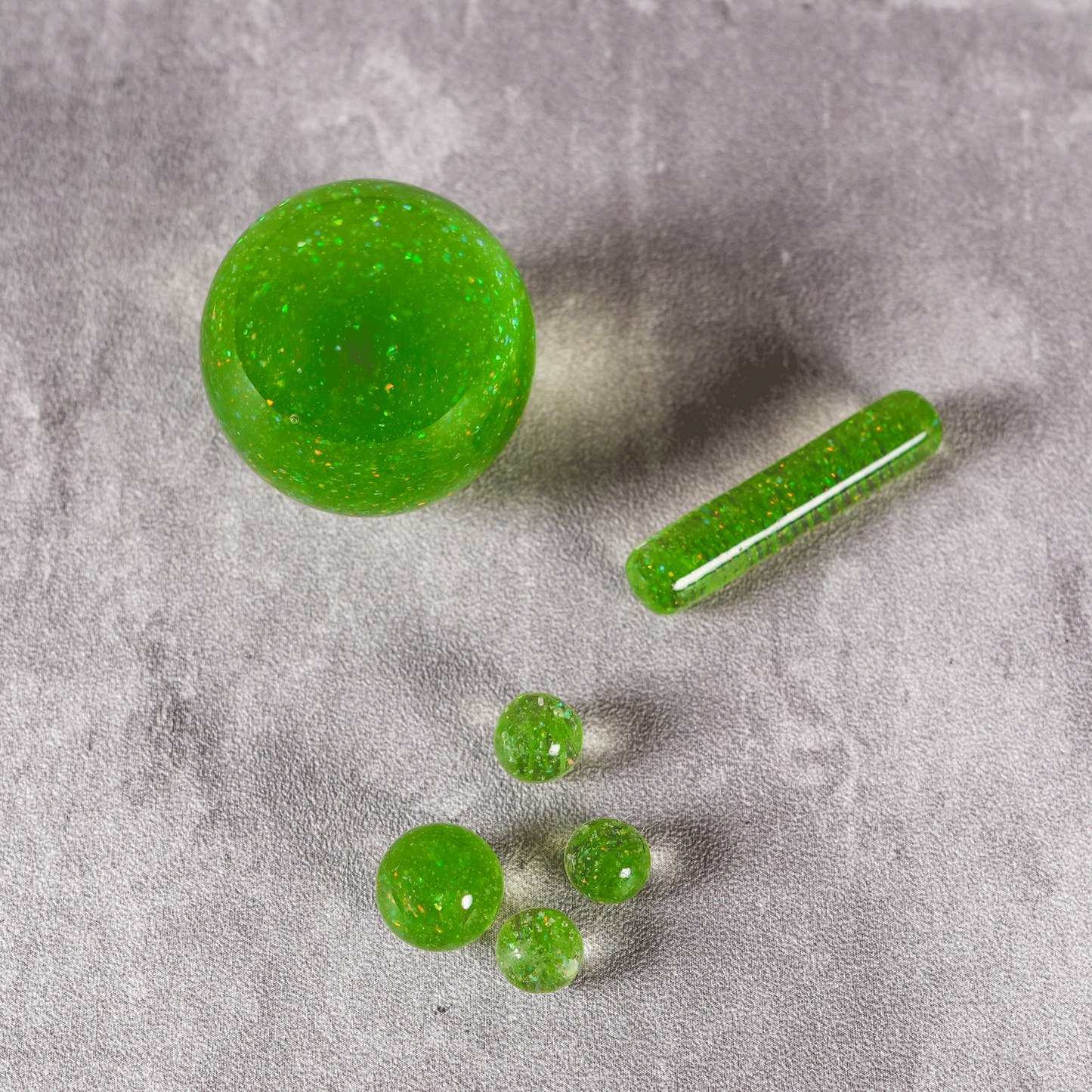 Marble Slurper Set - "Crushed Opal Illuminati"