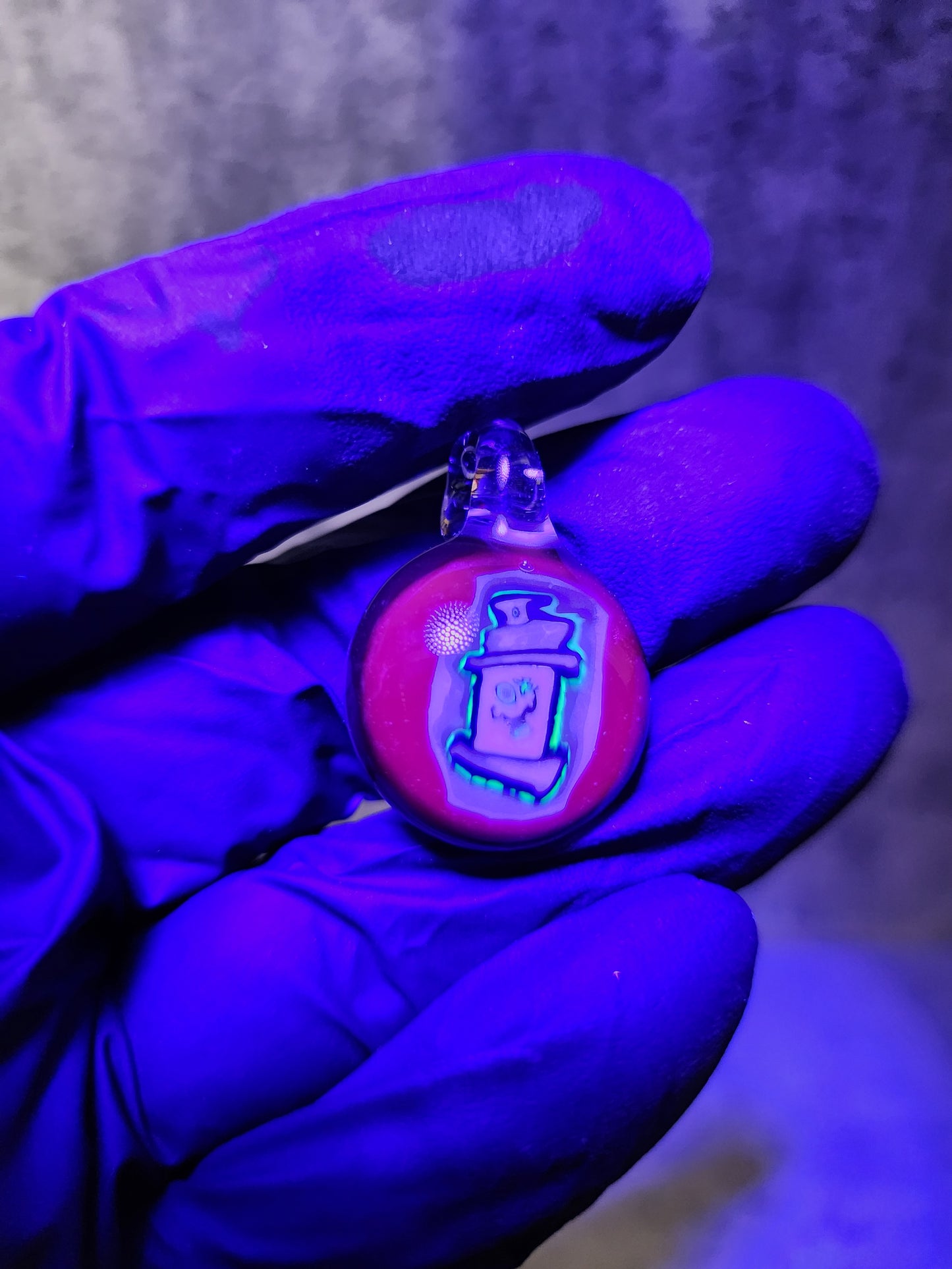 Pendant - "Crimson Can"