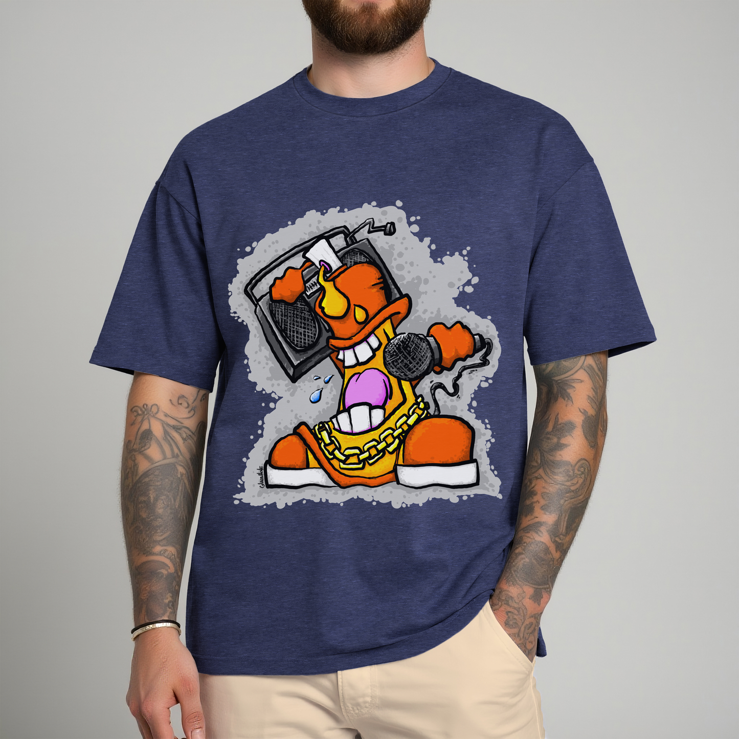 T-Shirt - "80s Hip Hop Spray Can"