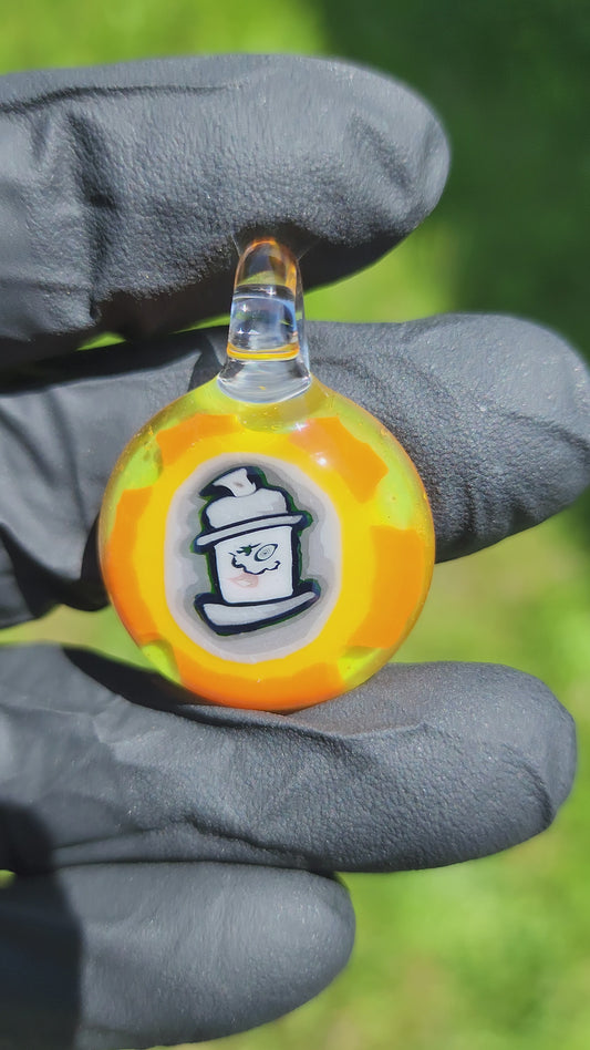 Pendant - "Sunburst Spray Can"