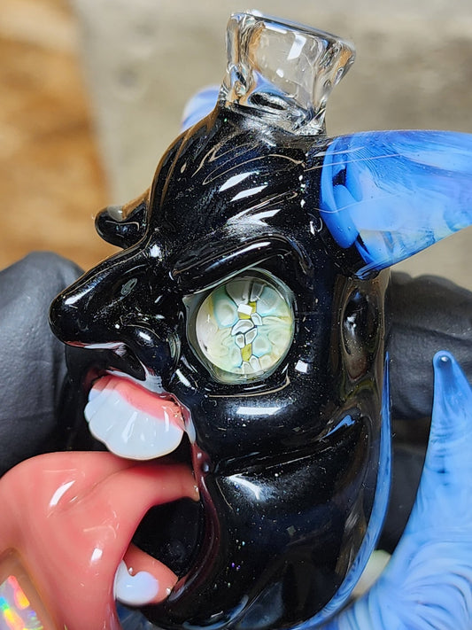 Puffco Peak Dry Topper - BeanAndSprout x GH - "Devilish Grin"