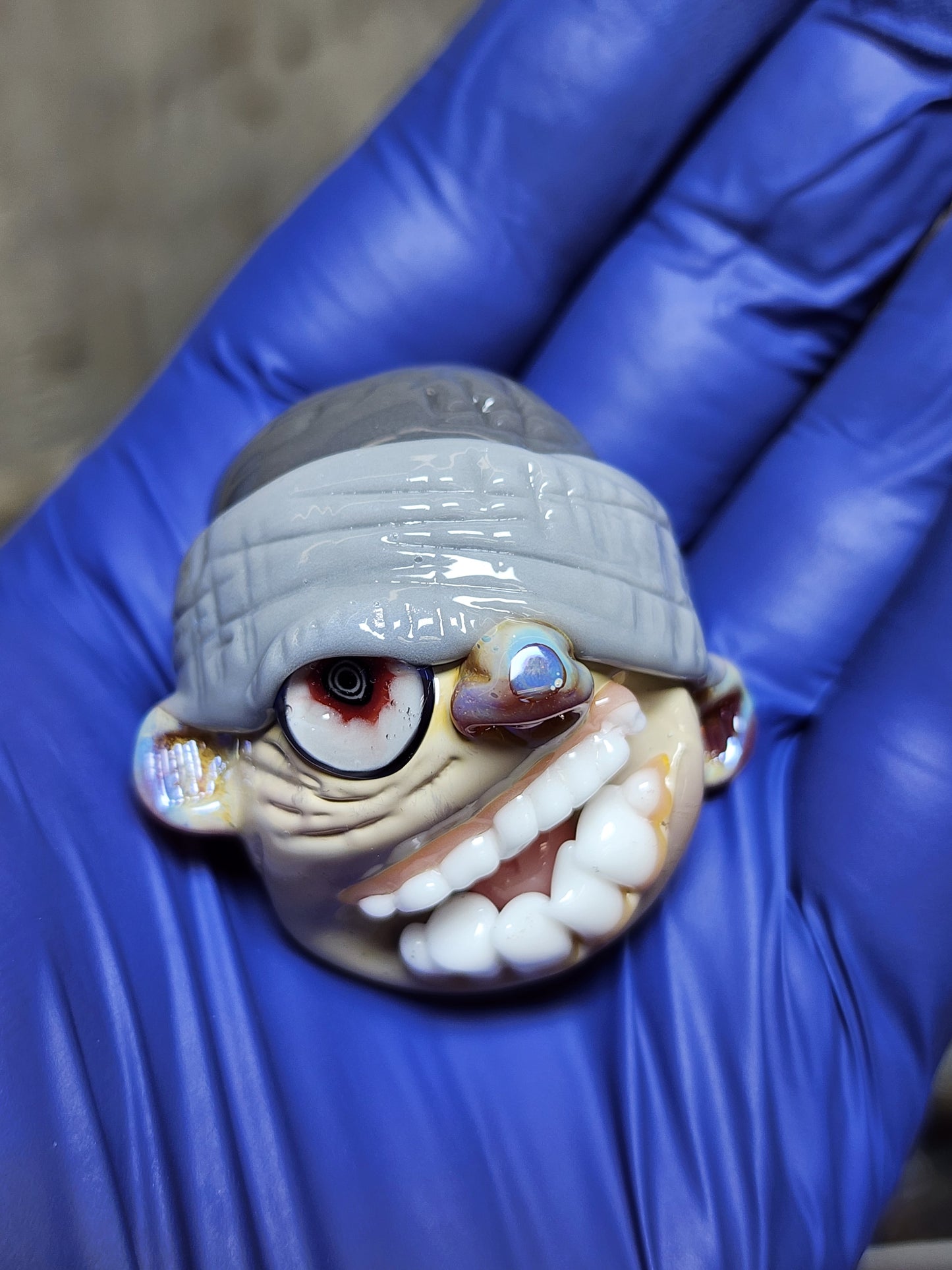 Pendant - Gray Beanie