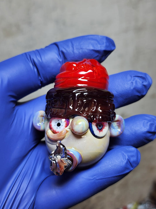 Pendant - Red Beanie